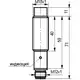 Индуктивный датчик ТЕКО ISN EC41A-32P-12-LZS4
