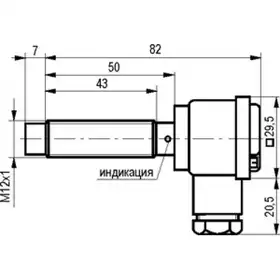 Индуктивный датчик ТЕКО ISN ET2A-31P-4-L
