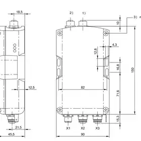 Блок обработки RFID Balluff BIS M-6008-048-050-06-ST23