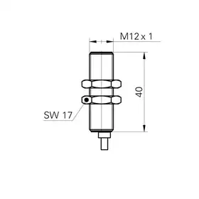 Индуктивный датчик Baumer IFRM 12N1707