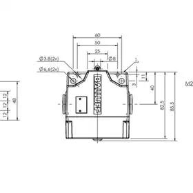 Блочный выключатель Balluff BNS 813-B03-R12-61-A-10-01-FD