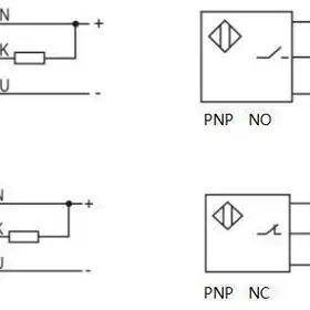 Индуктивный датчик LANBAO LR18XBF02DPCB