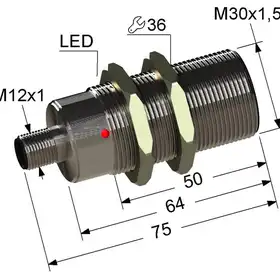 Индуктивный датчик Мега-К VB2-30M75-10B61-C4