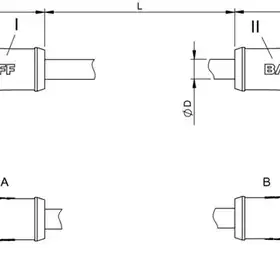 Соединительный кабель Balluff BCC A324-A324-30-304-VX44W6-350