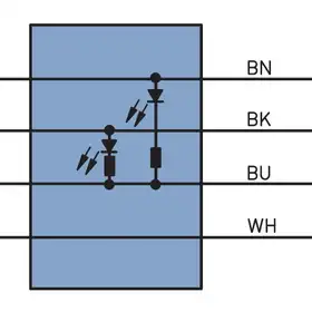 Разъем с кабелем Wenglor ZAS02V601