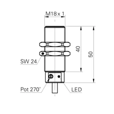 Оптический датчик Baumer FZAM 18P1150