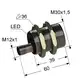 Индуктивный датчик Мега-К VB2-30M60-10B11-C4