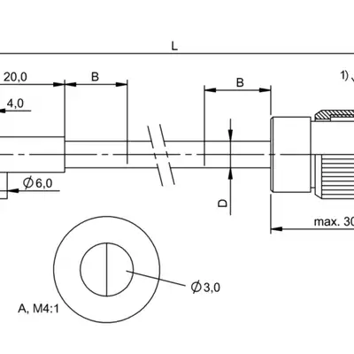 Оптоволоконный кабель Balluff BFO 18A-XAE-UZG-30-0,5