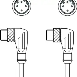 Соединительный кабель Leuze Electronic KSS ET-M12-4W-M12-4W-P7-020