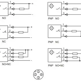 Оптический датчик LANBAO PR18-BC40DPC-E2