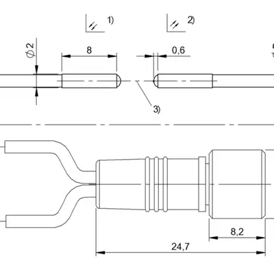 Оптоволоконный кабель Balluff BOH TR-G02-001-01-S49F