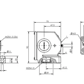 Блочный выключатель Balluff BNS 813-B05-R12-72-10-01