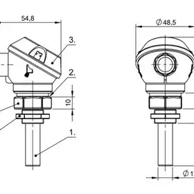Емкостной датчик Balluff BCS S01T401-PSCFNG-KM16-T02