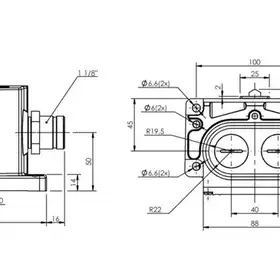 Блочный выключатель Balluff BNS 813-D04-D12-100-22-04-S90R