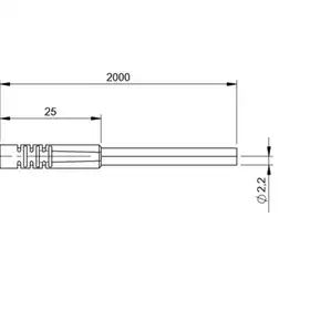 Оптоволоконный кабель Balluff BFO D22-XA-08B-EAK-26-02
