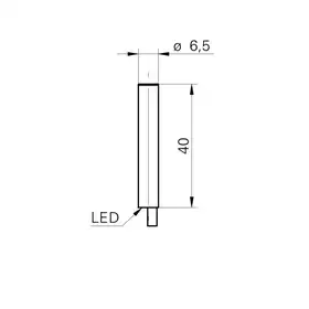 Индуктивный датчик Baumer IR06.P02F-F40.NO1Z.7SCV