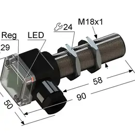 Оптический датчик Мега-К VB3C-18M90-TR400B61-B