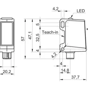 Оптический датчик Baumer O500W.ER-GW1B.PVO