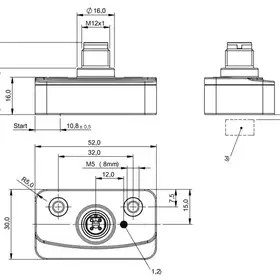 Индуктивный датчик линейных перемещений Balluff BIP AD2-T030-02-S4