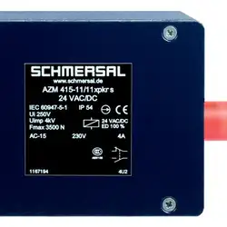 Дверной выключатель безопасности Schmersal AZM 415-02/11XPKRS 24 VAC/DC