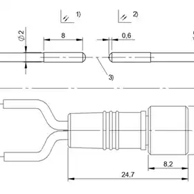 Оптоволоконный кабель Balluff BOH TJ-G02-001-01-S49F