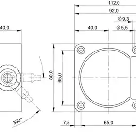 Индуктивный датчик Balluff BES Q80KA-PAC50B-S04Q-U
