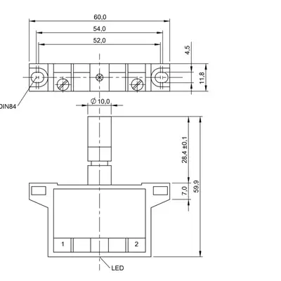 Элемент переключения Balluff BES 517-561-H-RK
