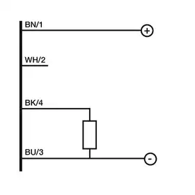 Ультразвуковой датчик DATASENSING UTR2F/EP-0EUL