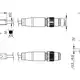 Магнитный датчик для цилиндра Balluff BMF 415KW-HAPS-W-5-P0-S49-00,3