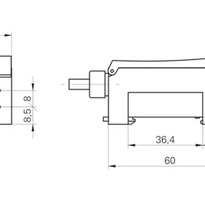 Усилитель для оптоволоконных датчиков Baumer FVDK 22P6101