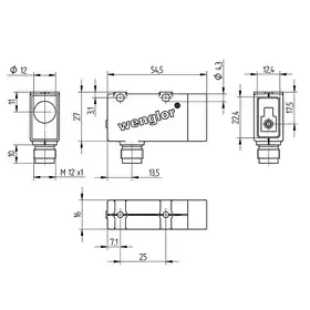 Оптический датчик Wenglor OKM453C0202