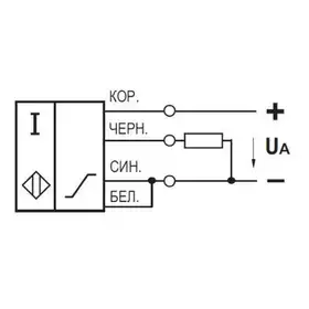 Индуктивный датчик расстояния ТЕКО ISAB AF82A-31P-10-P-V