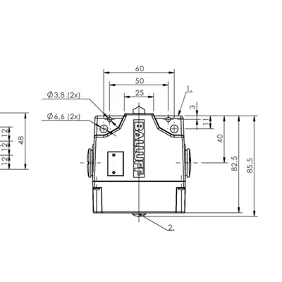 Блочный выключатель Balluff BNS 819-B03-D12-61-12-10-FE