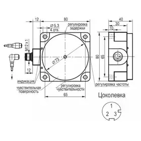 Датчик скорости вращения ТЕКО IV41N IC7P5-02G-R50-LS27