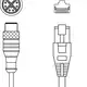 Соединительный кабель Leuze Electronic KSS GB-M12-8A-RJ45-A-P7-100