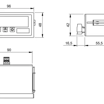Цифровой индикатор Balluff BDD-UM 3023