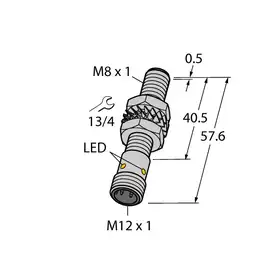Индуктивный датчик TURCK BI2-M08E-VP6X-H1341