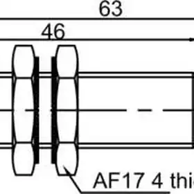 Индуктивный датчик LANBAO LR12XBN04DPO-E2