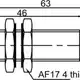 Индуктивный датчик LANBAO LR12XBN04DPO-E2