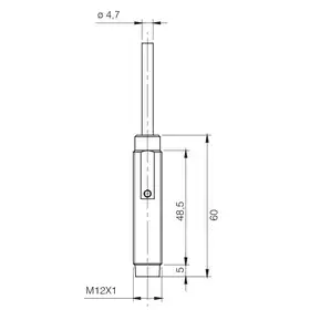 Индуктивный датчик DATASENSING V3M1/S0-4A8F