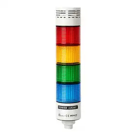 Светодиодная сигнальная колонна Autonics PTE-LCB-402-RYGB