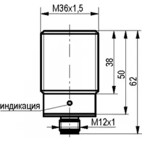 Индуктивный датчик ТЕКО ISB AC9A-32N-12-LZS4
