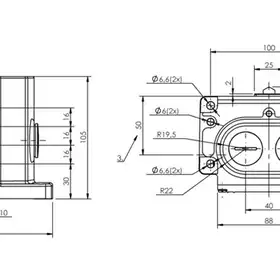 Блочный выключатель Balluff BNS 819-D04-D16-100-10