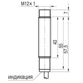 Индуктивный датчик ТЕКО ISN E2A-32P-6-LZ