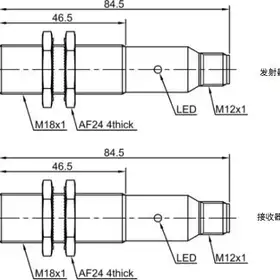 Оптический датчик LANBAO PR18-TM10ATO-E2