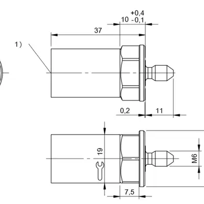 Транспондер RFID Balluff BIS M-143-02/A-M6-SP37