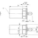 Транспондер RFID Balluff BIS M-143-02/A-M6-SP37