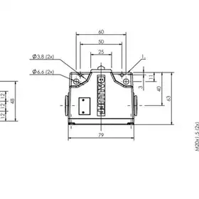 Блочный выключатель Balluff BNS 813-B03-E12-61-A-12-03