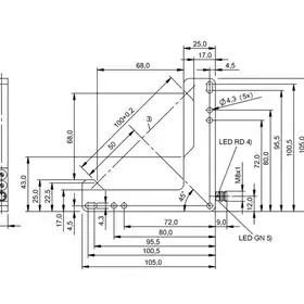 Щелевой датчик Balluff BWL 6868D-I012-S49