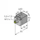 Индуктивный датчик TURCK BI20U-CA40-AP6X2-H1141